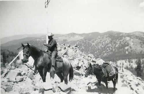 Chenoweth on Rice Peak